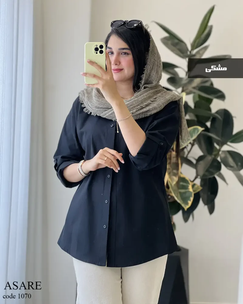 حراج مدل آساره جنس لینن ‌پنبه کد 1070 - تصویر 4