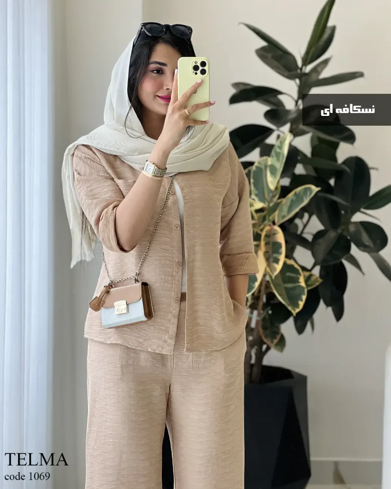 حراج ست تلما جنس بامبو دلیسه کد 1069 - تصویر 4