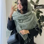 شال لما جنس نخ کنفی کد 1077