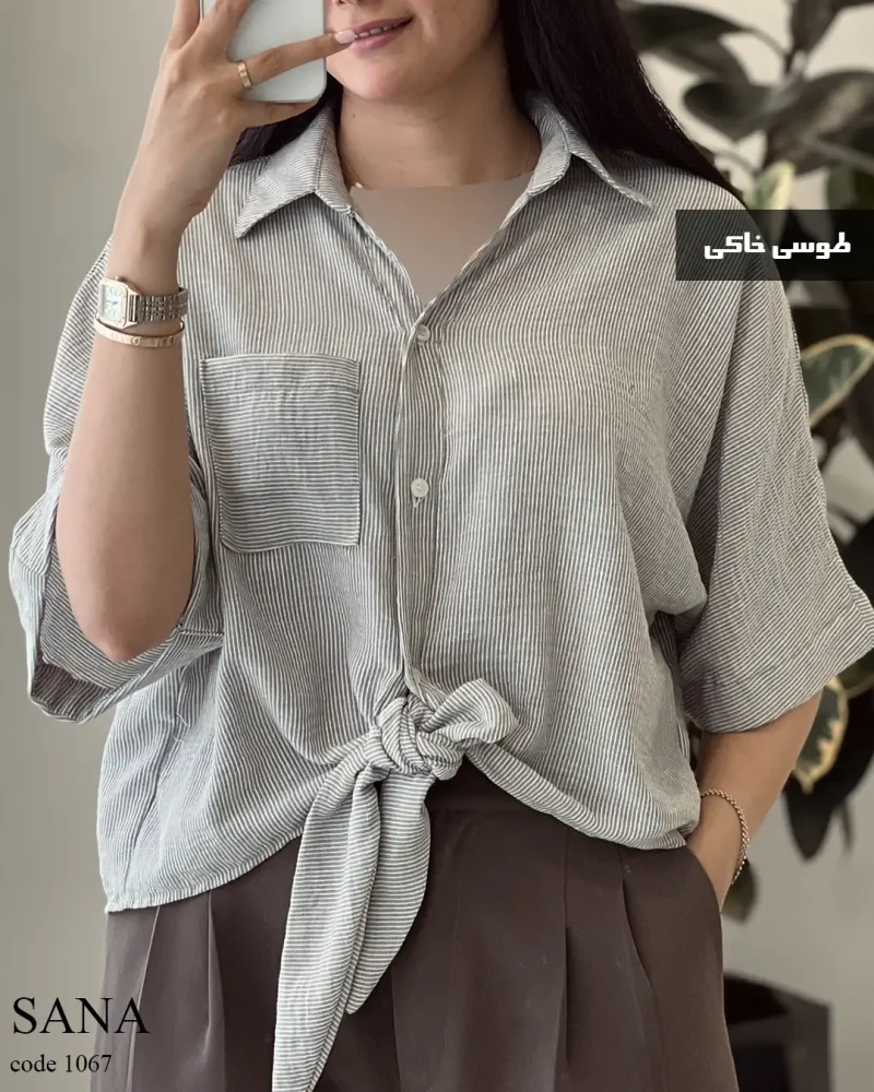 حراج مدل سنا جنس لینن زارا کد 1067 - تصویر 2