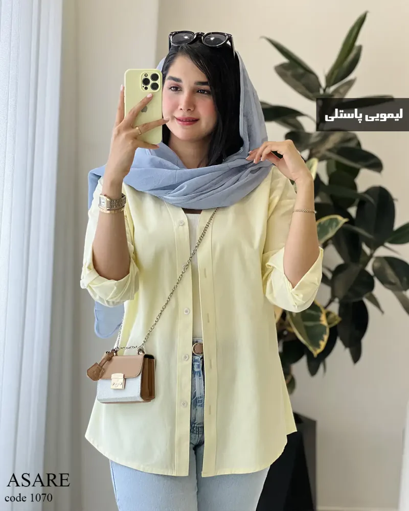 حراج مدل آساره جنس لینن ‌پنبه کد 1070 - تصویر 7