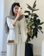 کت مدل آوین جنس لینن زارا کد 1068