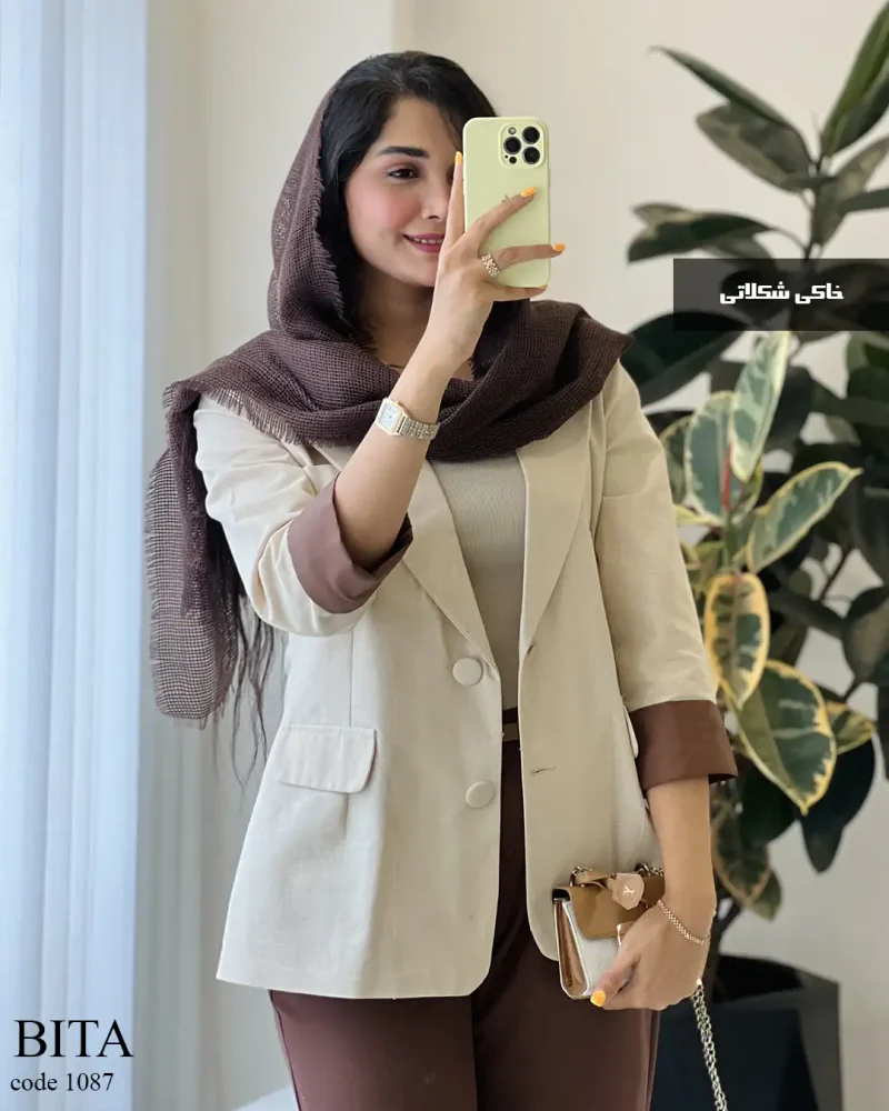 حراج کت مدل بیتا جنس لینن پنبه کد 1087 - تصویر 11