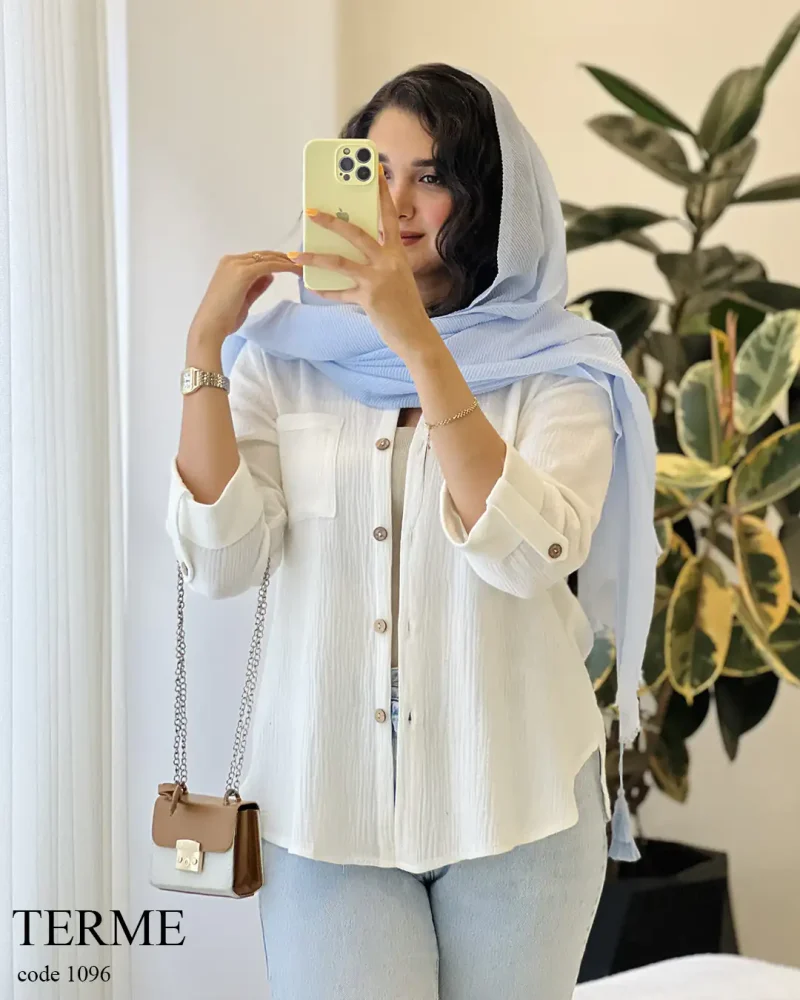 حراج مدل ترمه لینن دبل فیس کد 1096 - تصویر 7