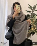 شال نیلو جنس حصیری کد 1092 - تصویر 7