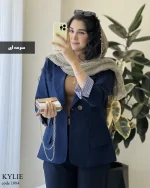 پیش فروش مدل کایلی جنس لینن پنبه کد 1084 - تصویر 3