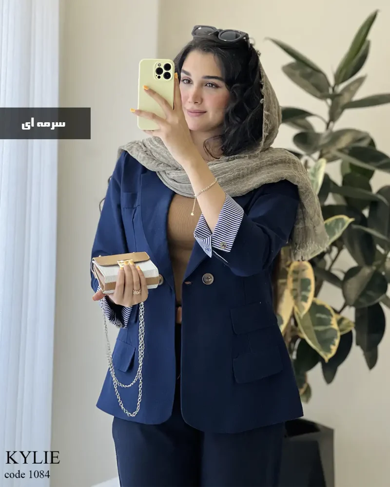 مدل کایلی جنس لینن پنبه کد 1084 - تصویر 3