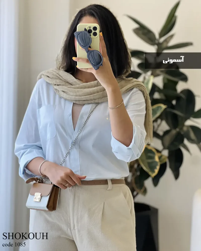 حراج مدل شکوه جنس لینن اسلپ کد 1085 - تصویر 6