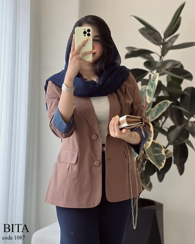 حراج کت مدل بیتا جنس لینن پنبه کد 1087 - تصویر 6