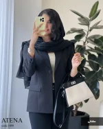 کت مدل آتنا جنس مازراتی کد 1099 - تصویر 5