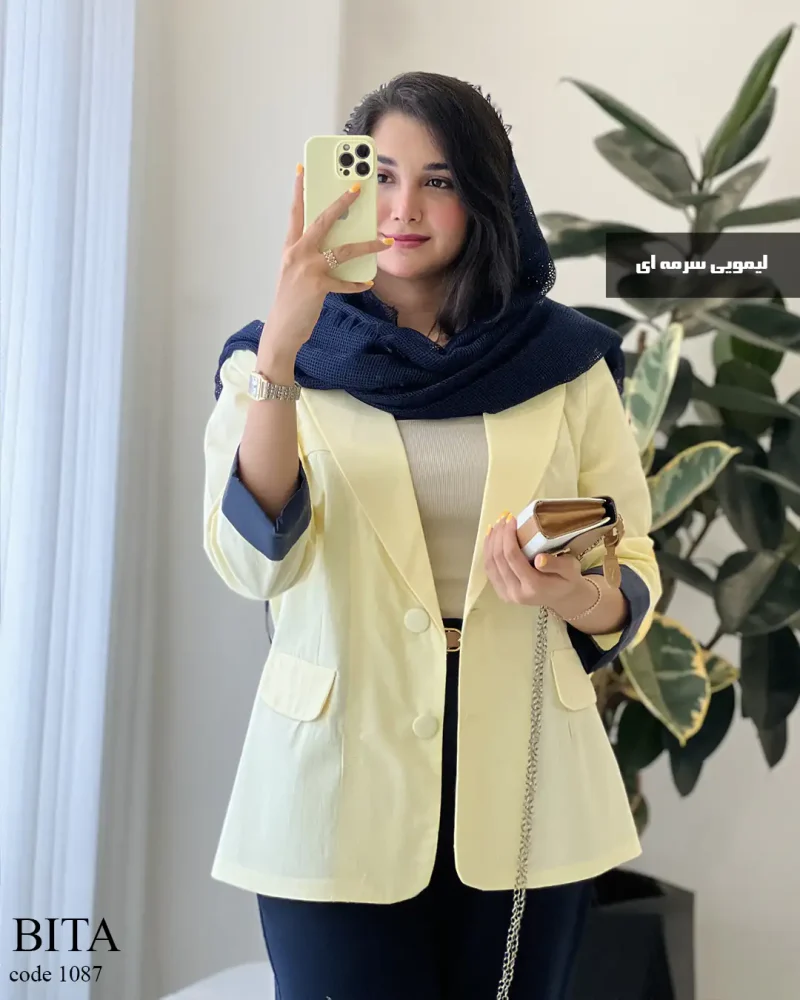 حراج کت مدل بیتا جنس لینن پنبه کد 1087 - تصویر 14