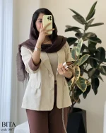 حراج کت مدل بیتا جنس لینن پنبه کد 1087 - تصویر 5