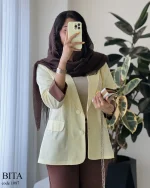 حراج کت مدل بیتا جنس لینن پنبه کد 1087 - تصویر 4