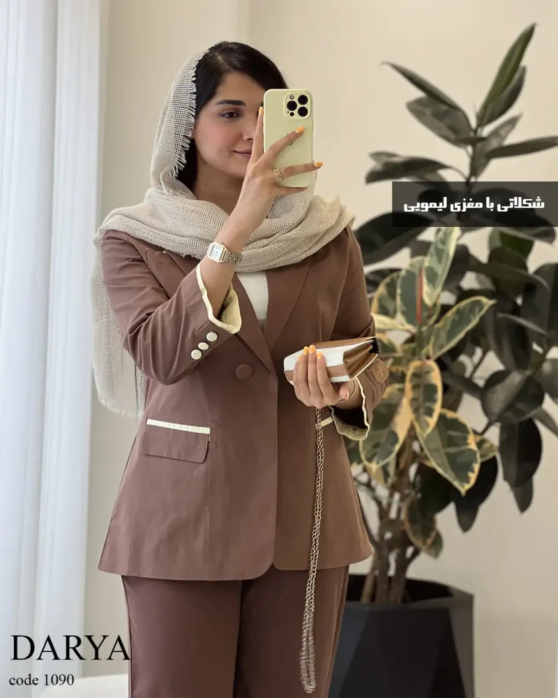 حراج مدل دریا جنس لینن پنبه کد 1090 - تصویر 3