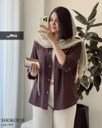 حراج مدل شکوه جنس لینن اسلپ کد 1085 - تصویر 9