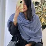 شال نیلو جنس حصیری کد 1092