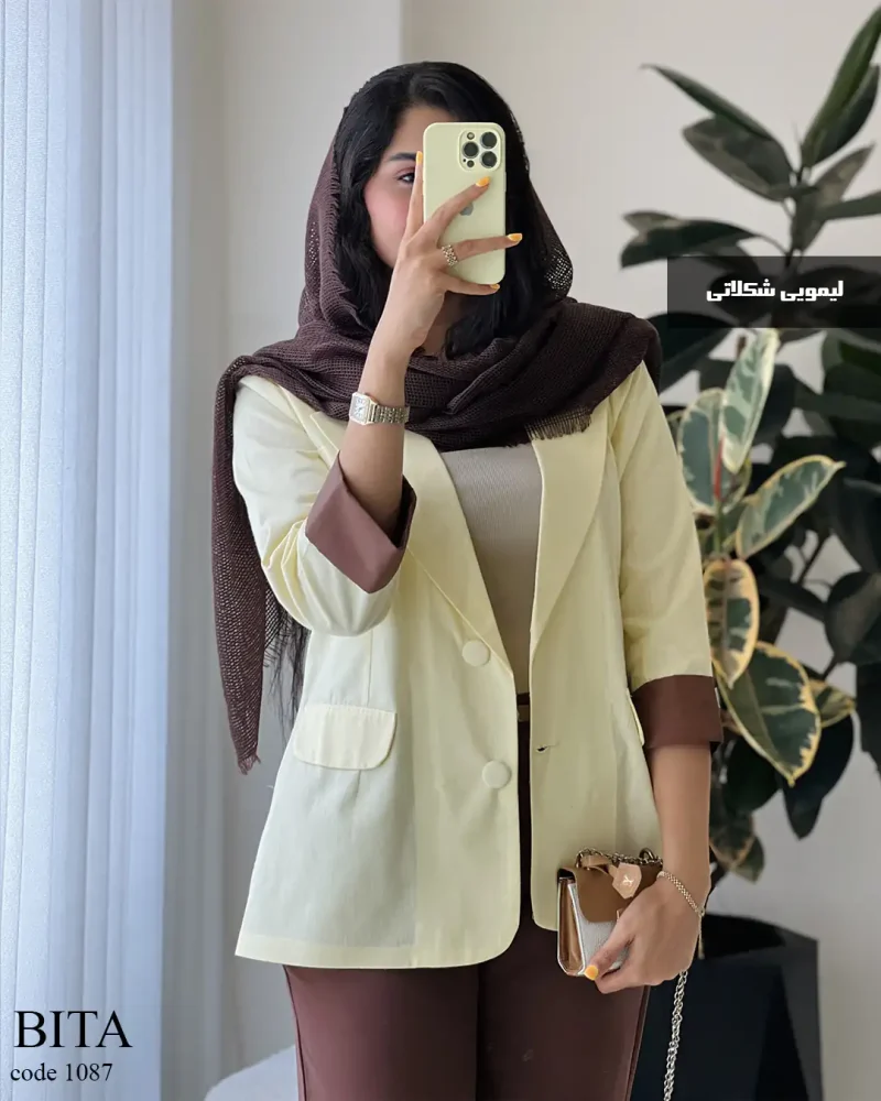 حراج کت مدل بیتا جنس لینن پنبه کد 1087 - تصویر 10