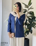 کت مدل آتنا جنس مازراتی کد 1099 - تصویر 2