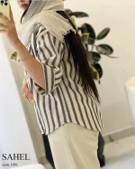 مدل ساحل جنس لینن کنفی درجه یک کد 1091 - تصویر 4