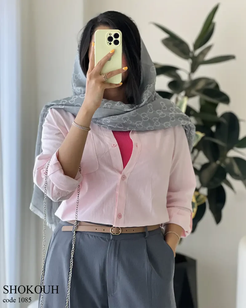 حراج مدل شکوه جنس لینن اسلپ کد 1085 - تصویر 3