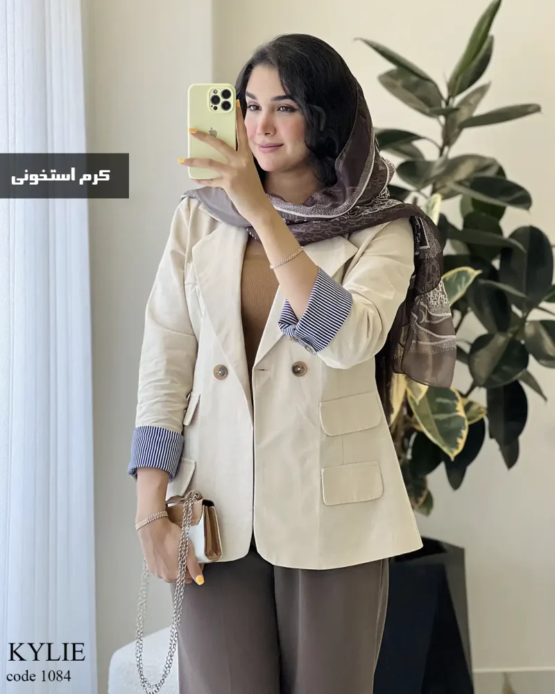 مدل کایلی جنس لینن پنبه کد 1084 - تصویر 5