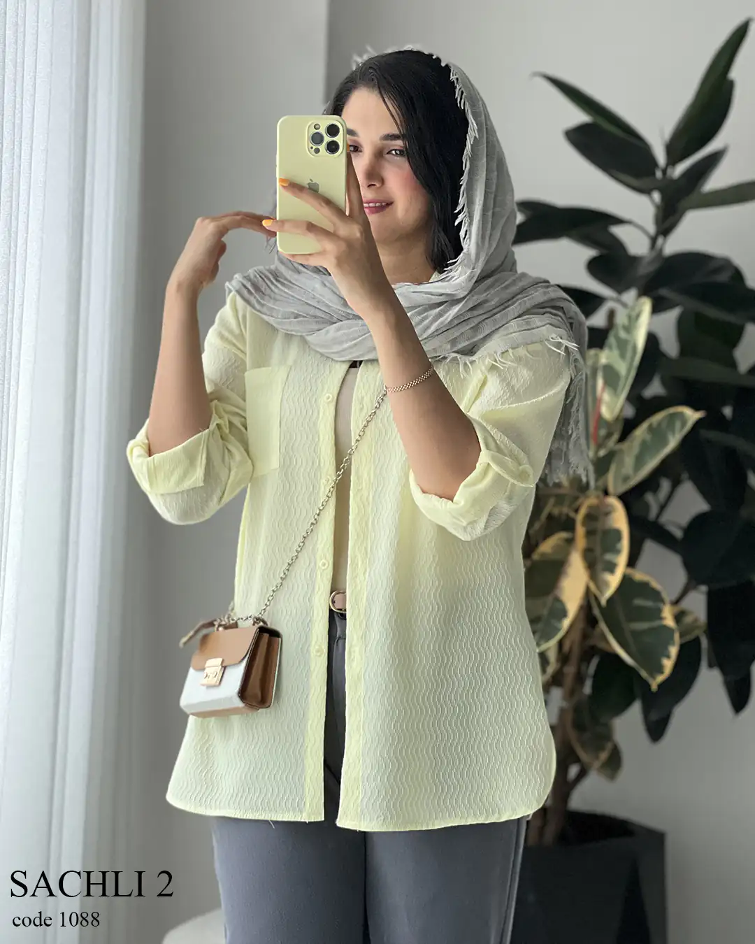 5615615 حراج ساچلی 2 جنس دلیسه پنبه کد 1088 - تصویر 1