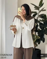 کت مدل فریماه جنس مازراتی کد 1098 - تصویر 12