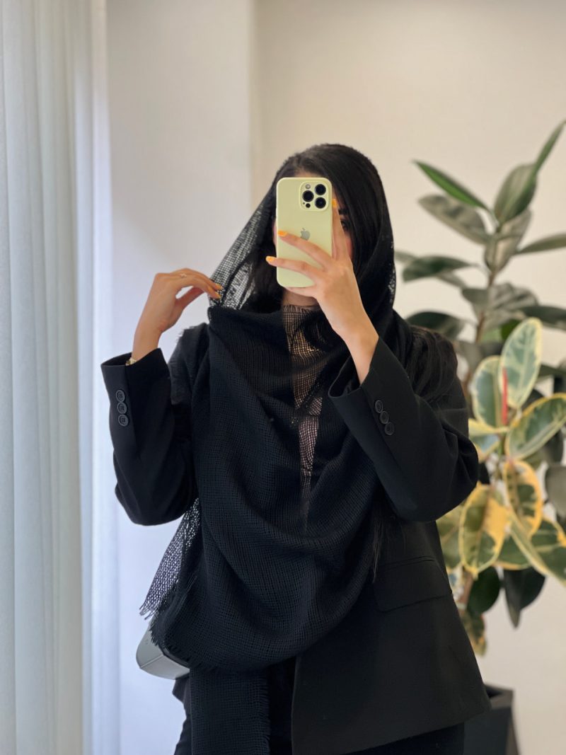 شال نیلو جنس حصیری کد 1092 - تصویر 10