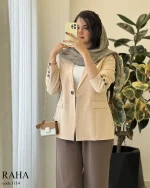 تک کت مدل رها جنس مازراتی کد 1114 - تصویر 6