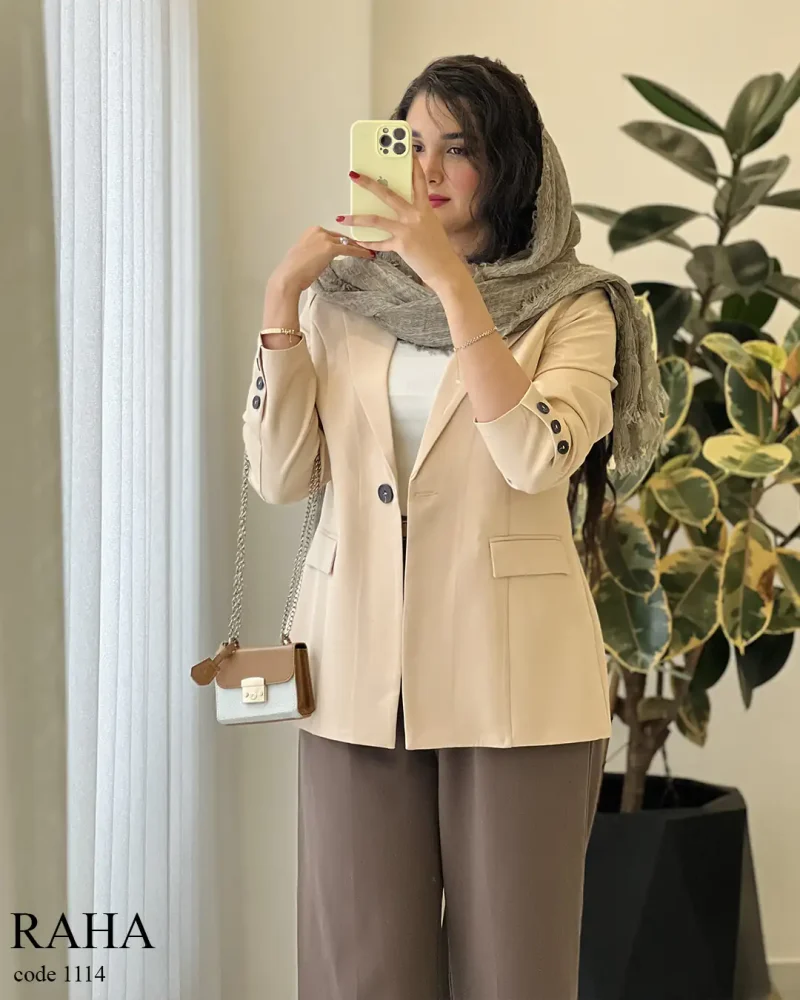 تک کت مدل رها جنس مازراتی کد 1114 - تصویر 6