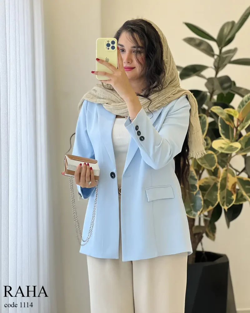 تک کت مدل رها جنس مازراتی کد 1114 - تصویر 10