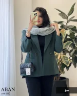 پالتو کتی آبان جنس فوتر کوبیده شده کد 1112 - تصویر 3