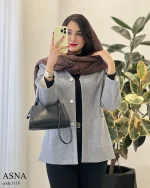 پالتو آسنا جنس فوتر کش کد 1118 - تصویر 3