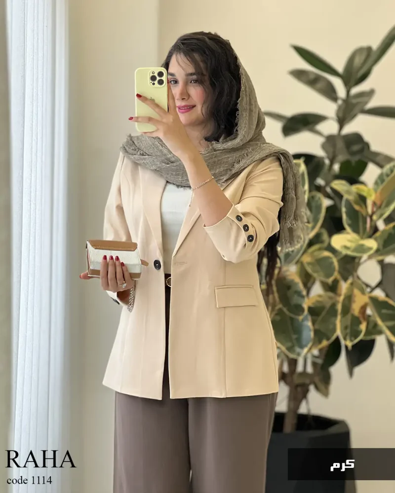 تک کت مدل رها جنس مازراتی کد 1114 - تصویر 9