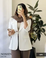 کت مدل نوشین جنس مازراتی کد 1100 - تصویر 2