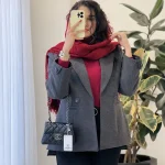 پالتو کتی آبان جنس فوتر کوبیده شده کد 1112