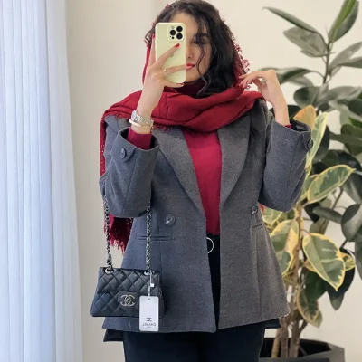 پالتو کتی آبان جنس فوتر کوبیده شده کد 1112