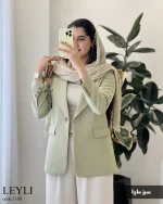 کت مدل لیلی جنس مازراتی کد 1109 - تصویر 8
