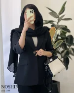 کت مدل نوشین جنس مازراتی کد 1100 - تصویر 12