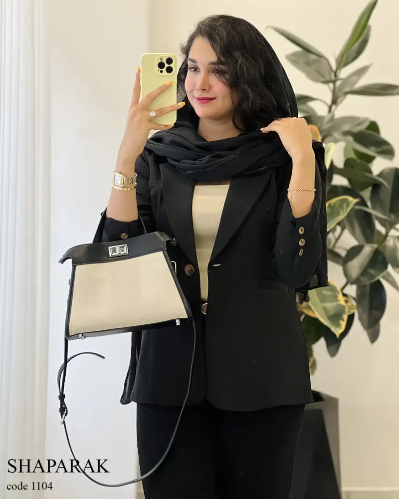 کت مدل شاپرک جنس مازراتی کد 1104 - تصویر 3
