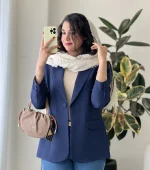 کت مدل رویال جنس مازراتی کد 1125 - تصویر 3