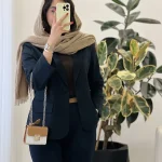 کت کایلی جنس کتان استانبل گرم بالا کد 1117