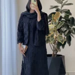 ست کراپ کت با سارافون مدل لیلا کد 1107