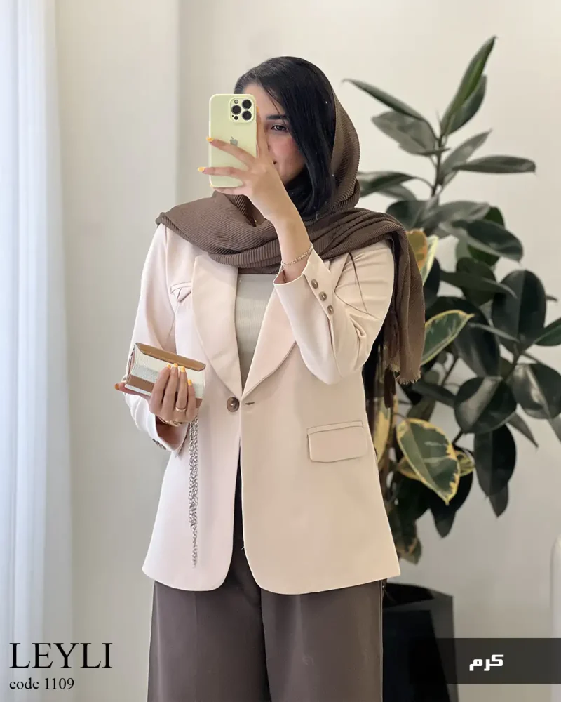 کت مدل لیلی جنس مازراتی کد 1109 - تصویر 9