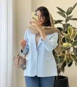 کت مدل رویال جنس مازراتی کد 1125 - تصویر 6