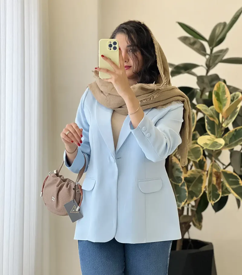 کت مدل رویال جنس مازراتی کد 1125 - تصویر 6