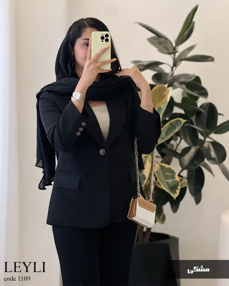 کت مدل لیلی جنس مازراتی کد 1109 - تصویر 3