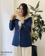 کت مدل شاپرک جنس مازراتی کد 1104 - تصویر 7