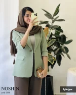 کت مدل نوشین جنس مازراتی کد 1100 - تصویر 8