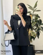 کت مدل نوشین جنس مازراتی کد 1100 - تصویر 3